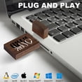thumbnail image 2 of Unidad flash USB JBOS Wooden personalizada de 16 GB (paquete de 50), 2 of 8