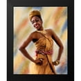 thumbnail image 2 of Bailey, Ann 12x14 Black Modern Framed Museum Art Print Titled - Smile, 2 of 5