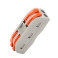 thumbnail image 1 of 5Pcs Wire Block Clamp Terminal,SPL Quick Conductor Flexible Hard Cable Connector,Corrosion Resistance,High Temperature Resistance,Aging Resistance, 1 of 8