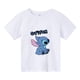 thumbnail image 2 of Lilo Stitch Anime Verano Múltiples Moda Camisetas Para Niños Cuello Redondo Casual Manga Corta Estampado Patrón, 2 of 5