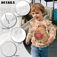 thumbnail image 6 of Garronmavis Capybara Toddler Girl Sweatshirt Soft Watermelon Pullover Drop Shoulder Sweater 3T Comfortable Ruffle Long Sleeve Girls Top Lightweight Girls Crewneck Sweatshirt for Kids, 6 of 7