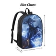 thumbnail image 2 of Mortal Kombat Backpack, Large Capacity Laptop Backpack, Durable Water-Resistant Daypack, 17.3x12.2x5.5 Inch, 2 of 8