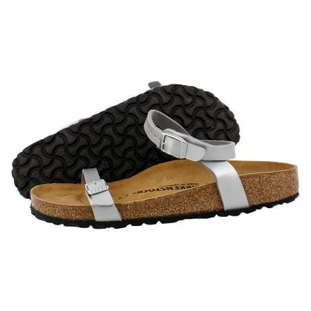 

Birkenstock Daloa Birko-Flor Narrow Unisex Shoes Size 6 Color: Silver