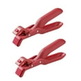thumbnail image 2 of 2pcs Anti-Scald Bowl Holder Clips, Multi-functional Hot Plate Gripper, Silicone Anti Bowl Dish Plate Pan Gripper Heat Clips Tongs Clamp Cooking gadgets, 2 of 4
