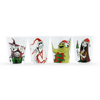 Nightmare Before Xmas 4pc 1.5oz Mini Glass Set 4x1