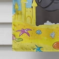 thumbnail image 4 of Black Pug Summer Beach Flag Canvas House Size BB2131CHF, 4 of 4