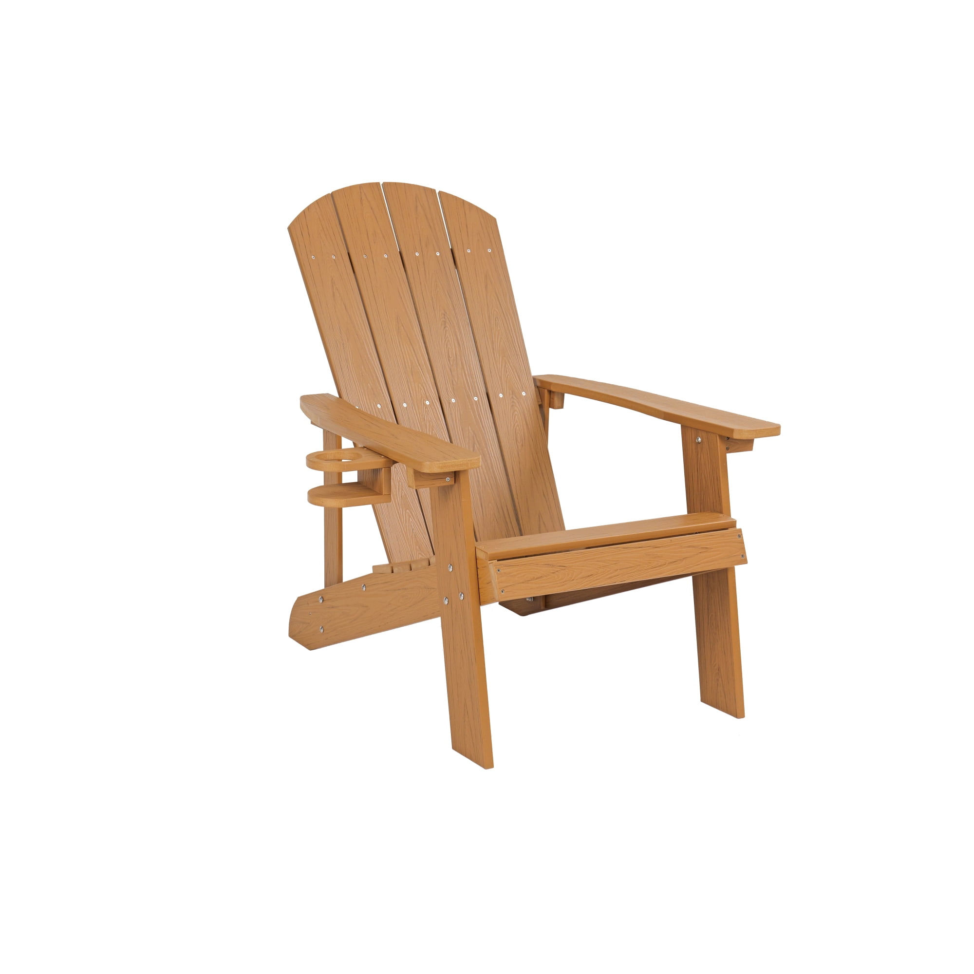 Jopath 2-Piece Patio Lounge Chair, Outdoor Accent Chairs Durable and Stylish for Deck Garden Teak