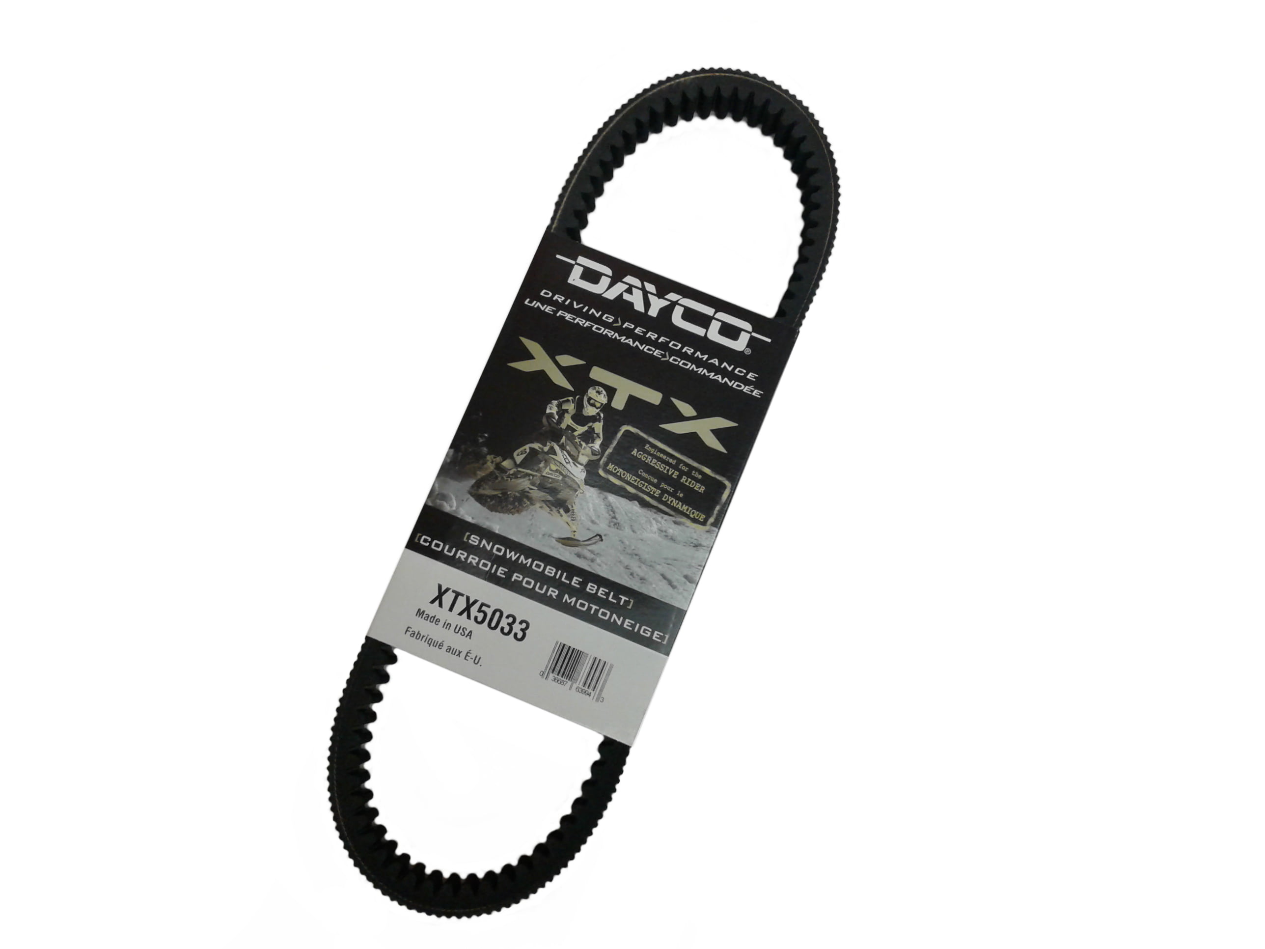 8DN-17641-01 fits 8DN-17641-00 Dayco Drive Belt for Yamaha Snowmobile 