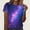A168 Green, variant on Graphic T-Shirt for Women Celestial Milky Way Galaxy Print Crewneck Short Sleeve Relaxed Fit Soft Casual Fashion Novelty Clothes Top