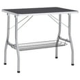 thumbnail image 3 of vidaXL Table de Toilettage pour Chien Réglable avec 2 Boucles et Panier, 3 of 5
