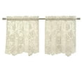 thumbnail image 3 of Loft Living Louis Sheer Rod Pocket Tier Set 55 x 24 in Ivory, 3 of 4