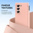 thumbnail image 2 of Allytechgroup for Samsung Galaxy Z Fold 6 Case with Stylus Pen + Pen Holder + Screen Protector, Full Body Protective Hinge Protection Rugged Case for Women Men, Pink, 2 of 7