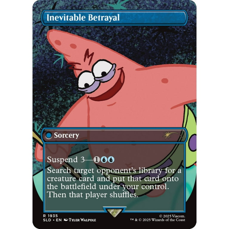 Magic the Gathering Secret Lair x SpongeBob SquarePants