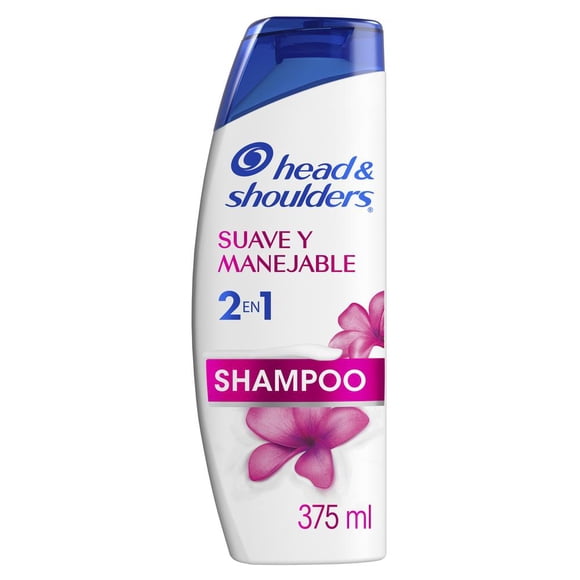 Head & Shoulders Suave y Manejable 2 en 1 Shampoo Control Caspa 375 ml