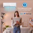 thumbnail image 5 of MiniSplit Inverter 1T SEER 18 AirCool AC-MSI-1.0T-18A Evans 208-230V 60 Hz 12 000 Btu/h WiFi Solo Frio + Kit instalación, 5 of 5