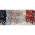 thumbnail image 2 of Conjunto de ligas de boda de 2 uds., Liga nupcial de encaje, Liga Floral elástica para novia, 2 of 3