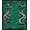 Green, Pattern 5, variant on ODIKA 4'x6' Machine Washable Non-Slip Area Rug, Sculptural Cthulhu Tentacle High Traffic Rug, Green, 94243
