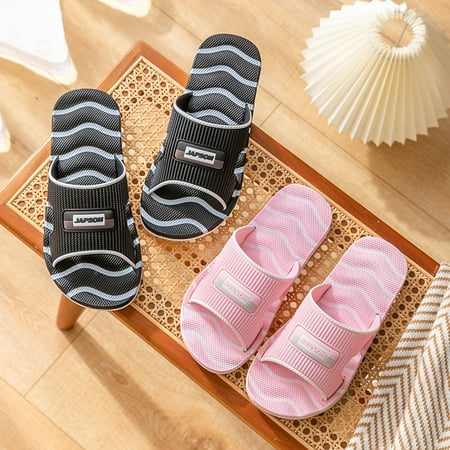 HYwys Men House Room Slippers Women Summer Slides Beach Couple Shoes Home Outdoor Sandals Soft EVA Size 36-47