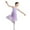 Lavender, variant on Fldy Kids Girls Criss Cross Ballet Dance Tutu Dress Gymnastics Dress Leotard Latin Lyrical Dresses Pink XL