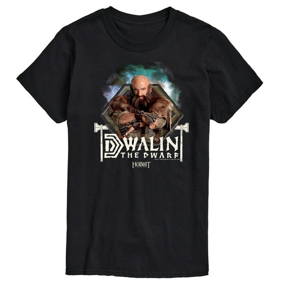 The Hobbit - Dwalin The Dwarf - Men's Short Sleeve Graphic T-Shirt