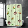 thumbnail image 3 of Cortina de ducha Wangwang para accesorios de baño, juego de cortinas divisorias plegables, para baños, dormitorios, casas, habitaciones, cuartos de baño, impermeables, 3 of 5