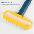 thumbnail image 4 of Sticky roll Portable Lint Remover Fuzz Fabric Shaver Double Sided Clothes Hair Scraper Cleaner for Coat Carpet Fluff Hair Remove Brush Tools Clean (Color : Yellow), 4 of 6
