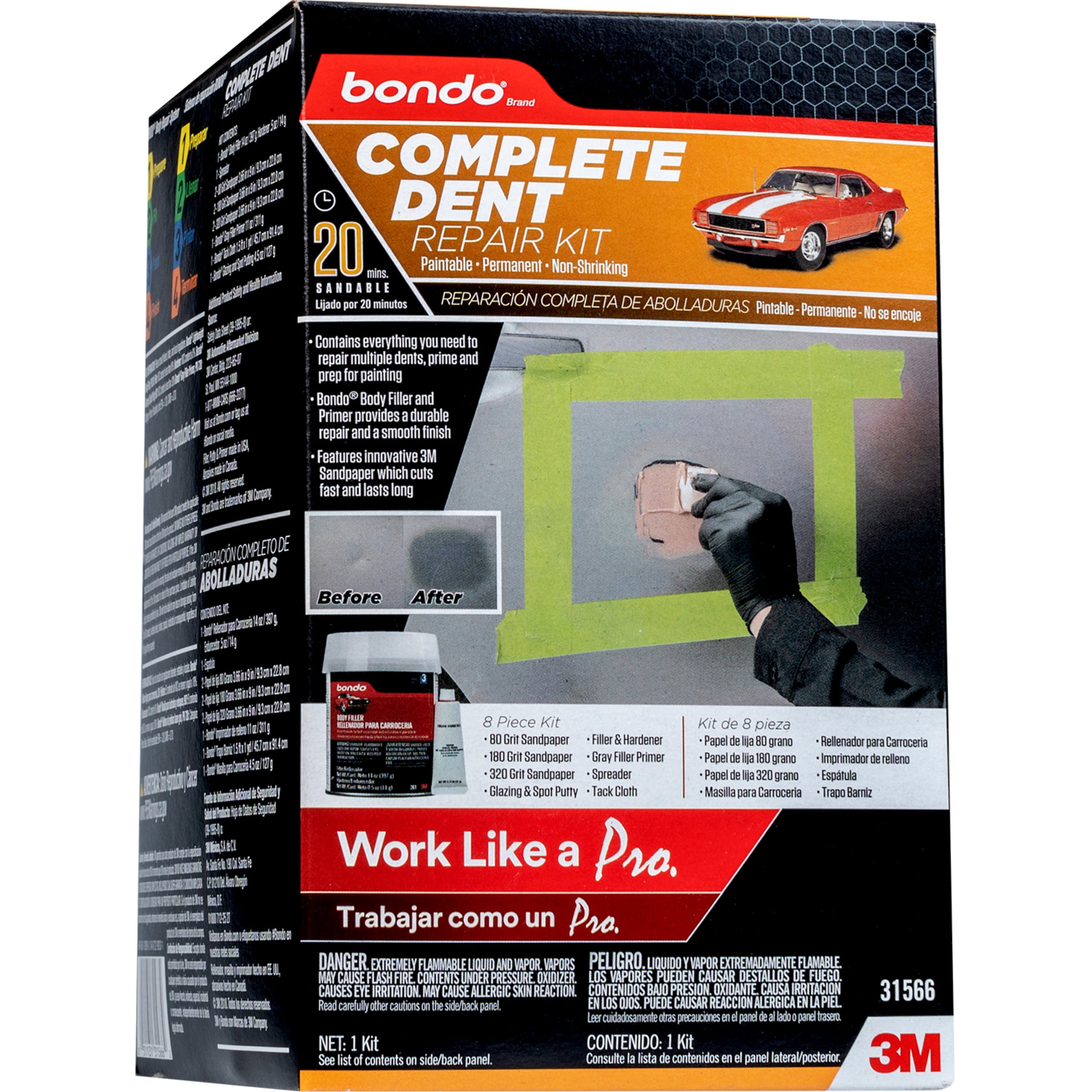 Bondo® Dent Repair Kit 31566, 4/Case