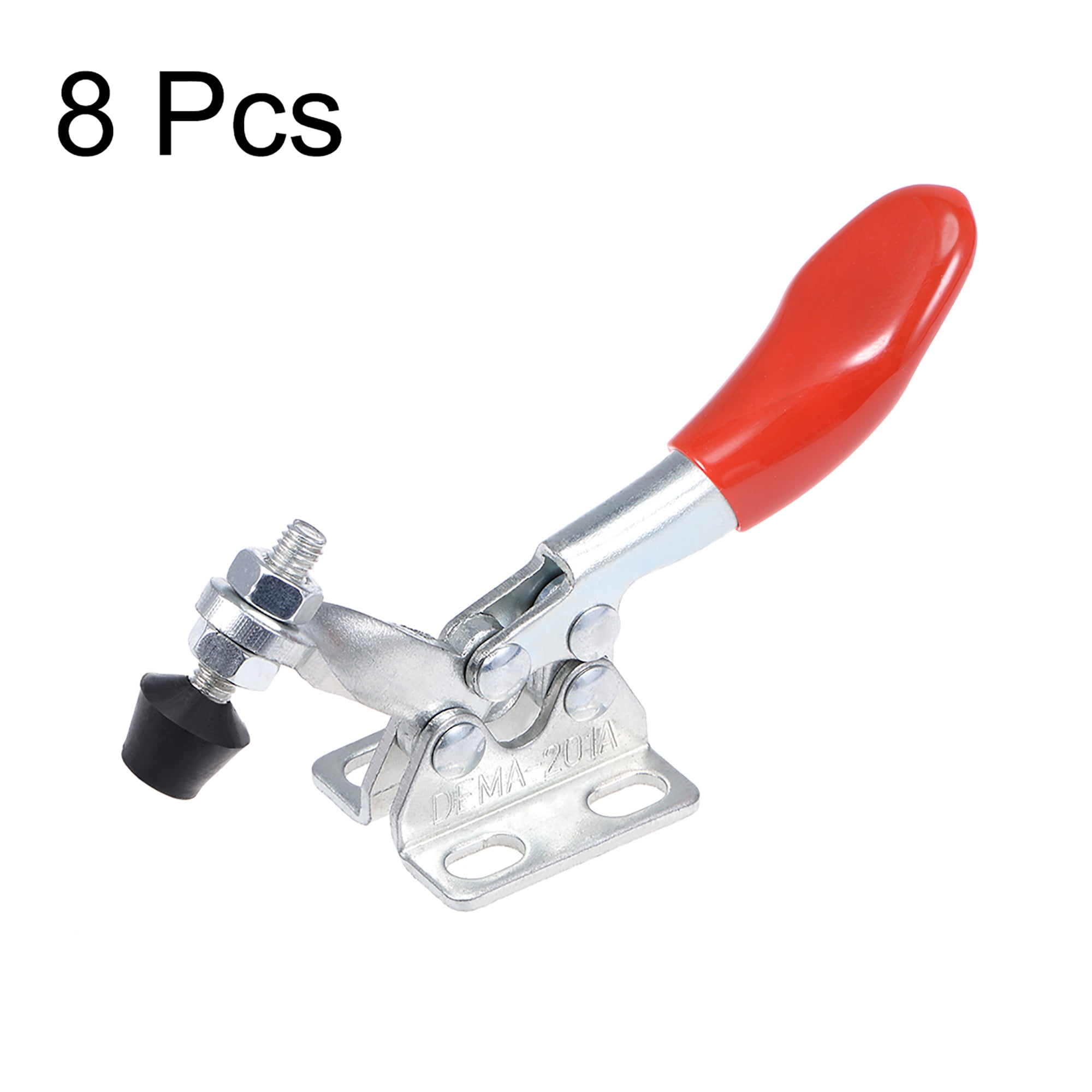 uxcell Toggle Clamp DEMA-201A Horizontal Clamp Quick Release 27Kg 59lbs 8pcs uxcell Toggle Clamp DEMA-201A Horizontal Clamp Quick Release 27Kg 59lbs 8pcs