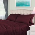 thumbnail image 2 of Egyptian Cotton 650 Thread Count Solid Sheet Set  California King-Plum, 2 of 5