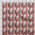 thumbnail image 4 of oneOone Cotton Poplin Twill Light Red Fabric Floral Craft Projects Decor Fabric Printed By The Yard 56 Inch Wide, 4 of 5