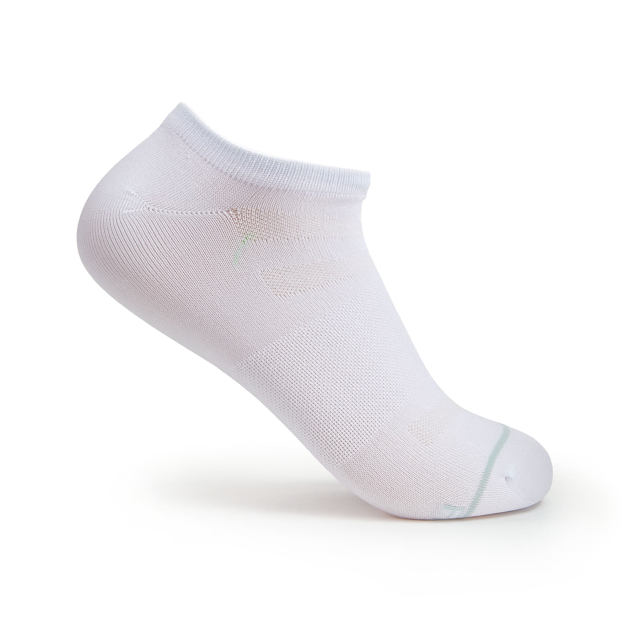 Fruit of the Loom Beyond Soft No Show Socks for Women, Blue Assorted, Sizes 4-10 (6-Pack)