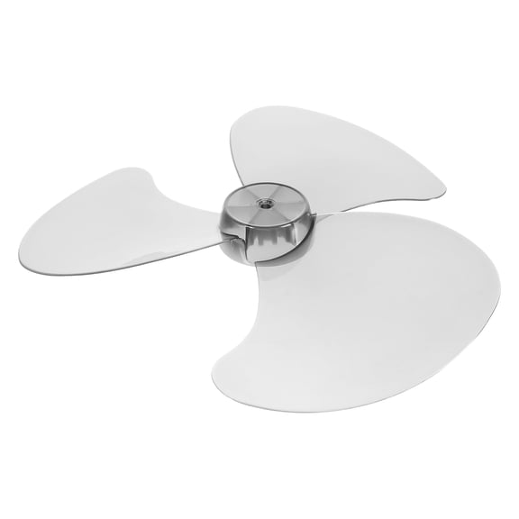 ibasenice Easy Install Replacement Plastic Fan Blade for Indoor Standing and Floor Fans, Light Grey Design