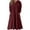 Wine, variant on Holiday AKAFMK Fleece Nightgowns for Women Long Sleeve Comfort Solid Color Hooded Dress Thick and Plush Warm Home Dress Warm Soft Nightwaer Loungewear Pajama Dress