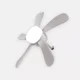 thumbnail image 2 of Ventilador de Techo con Luz VENTILUX 3 Velocidades Control Remoto, 2 of 5