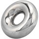 thumbnail image 1 of Curva Del Mandril Del Tubo De Escape Del Coche, 2,5 Pulgadas/63,5mm, Modificación Pulida De Acero Inoxidable Con Forma De Donut De 360 ​​​​grados, 1 of 7