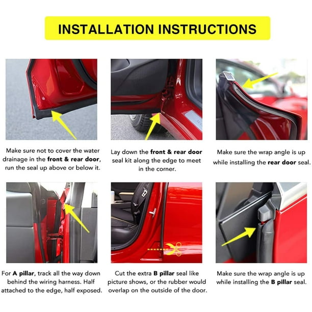 Model 3 store door seals