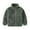 Dark Green, variant on WOYY Girls Sherpa Coat Zipper Warm Jacket Winter Outerwear, Sizes 18-24M