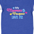 thumbnail image 4 of Inktastic My Mawmaw and Pawpaw Love Me with Hearts Boys or Girls Baby Bodysuit, 4 of 5