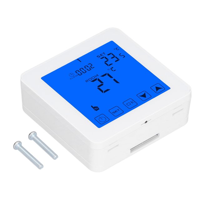 Wall Mounted Boiler Thermostat High Efficiency Energy Saving Large Screen Display Boiler Water Heating Temperature Controller 220V
