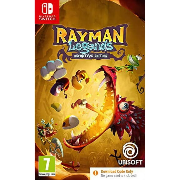 Rayman Legends Definitive Edition (Code in Box) (Nintendo Switch)