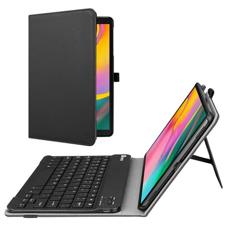 Fintie Folio Keyboard Case for Samsung Galaxy Tab A 10.1 2019 Model SM-T510/T515 Bluetooth Keyboard Cover (Best Phone With Keyboard 2019)