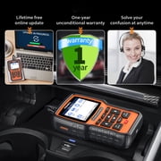 Foxwell NT510 Elite Car Scanner Bidirectional Control Test Diagnostic Tool OBDII Code Reader OBD2 Scanner Full System Full Maintenance Reset Automotive Scanner for All Cars EOBD OBD Scanner,Benz