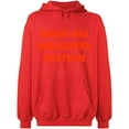 thumbnail image 2 of OXI Hoodie Sweatshirt - Cheap Ass Halloween Costume, Basic Casual Hoodie for Men's and Women Fleece Hoodie Long Sleeve - Red Medium, 2 of 3