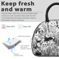 thumbnail image 3 of Sac à Lunch pour Chat – Design Drôle et Mignon avec Pattes Adorables, 3 of 4
