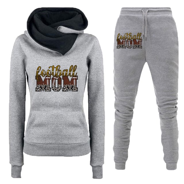 Puntoco Moda Mujer Otoño Invierno Trajes Chándales Impresión Manga Larga Jersey Sudaderas Pantalones Traje Liquidación Puntoco Puntoco-1689