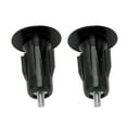 thumbnail image 2 of Bike Grip Plugs, 2pcs Bicycle Handlebar Plugs  For 15-23.5mm Inner Diameter Black, 2 of 8