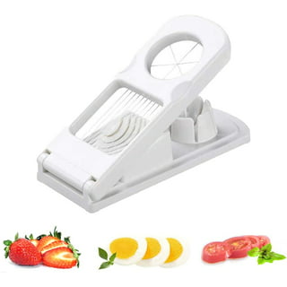 Egg Slicer with Stainless Steel Wire for Boiled Eggs - Egg Cutter 