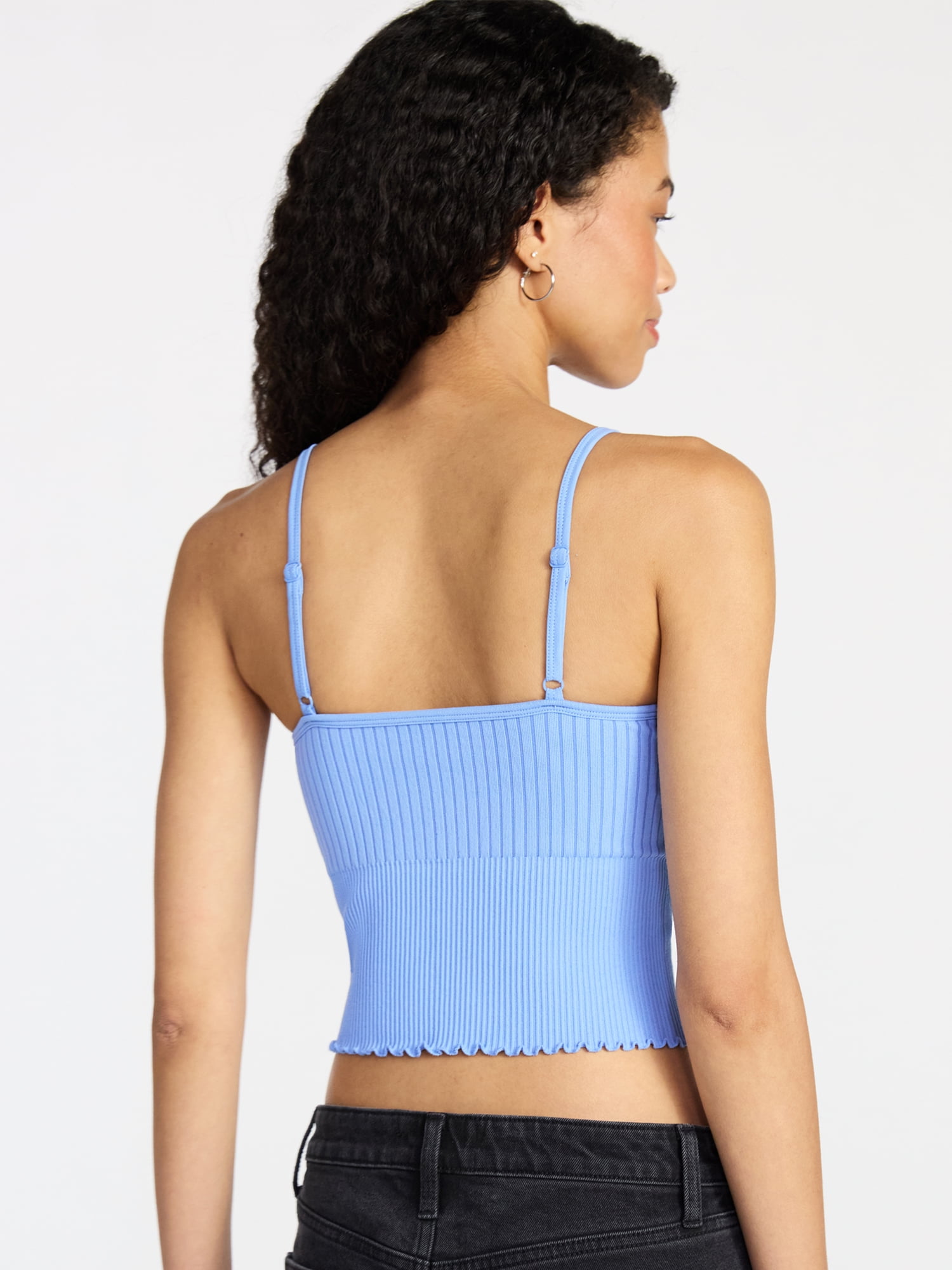 No Boundaries Seamless Scoop Neck Brami, Women's & Women's Plus