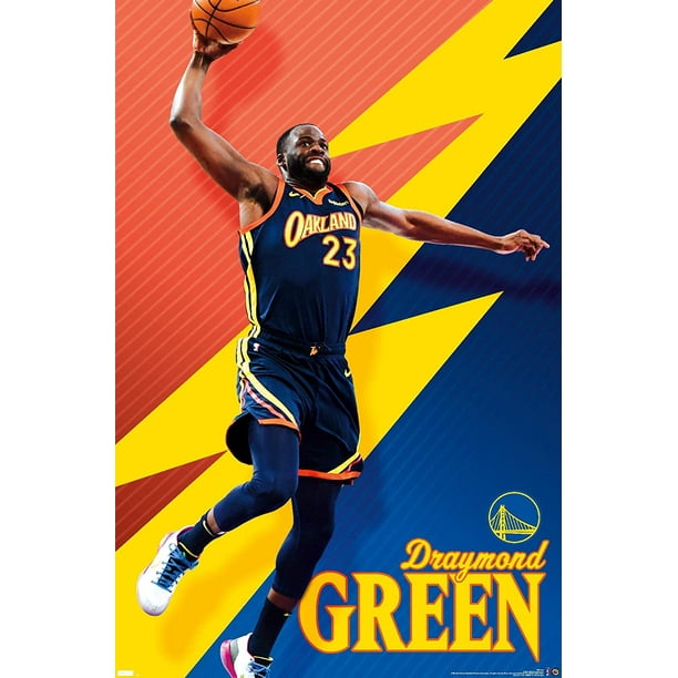 NBA Golden State Warriors Draymond Green 21 Wall Poster Walmart