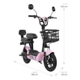 thumbnail image 2 of Bicicleta Eléctrica OMO Mobility ECOcycle E1, 2 of 4